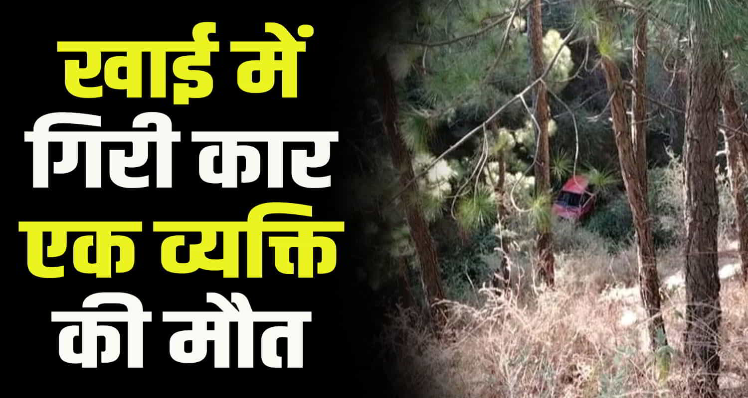 Himachal mandi karsog car fell deep gorge two people