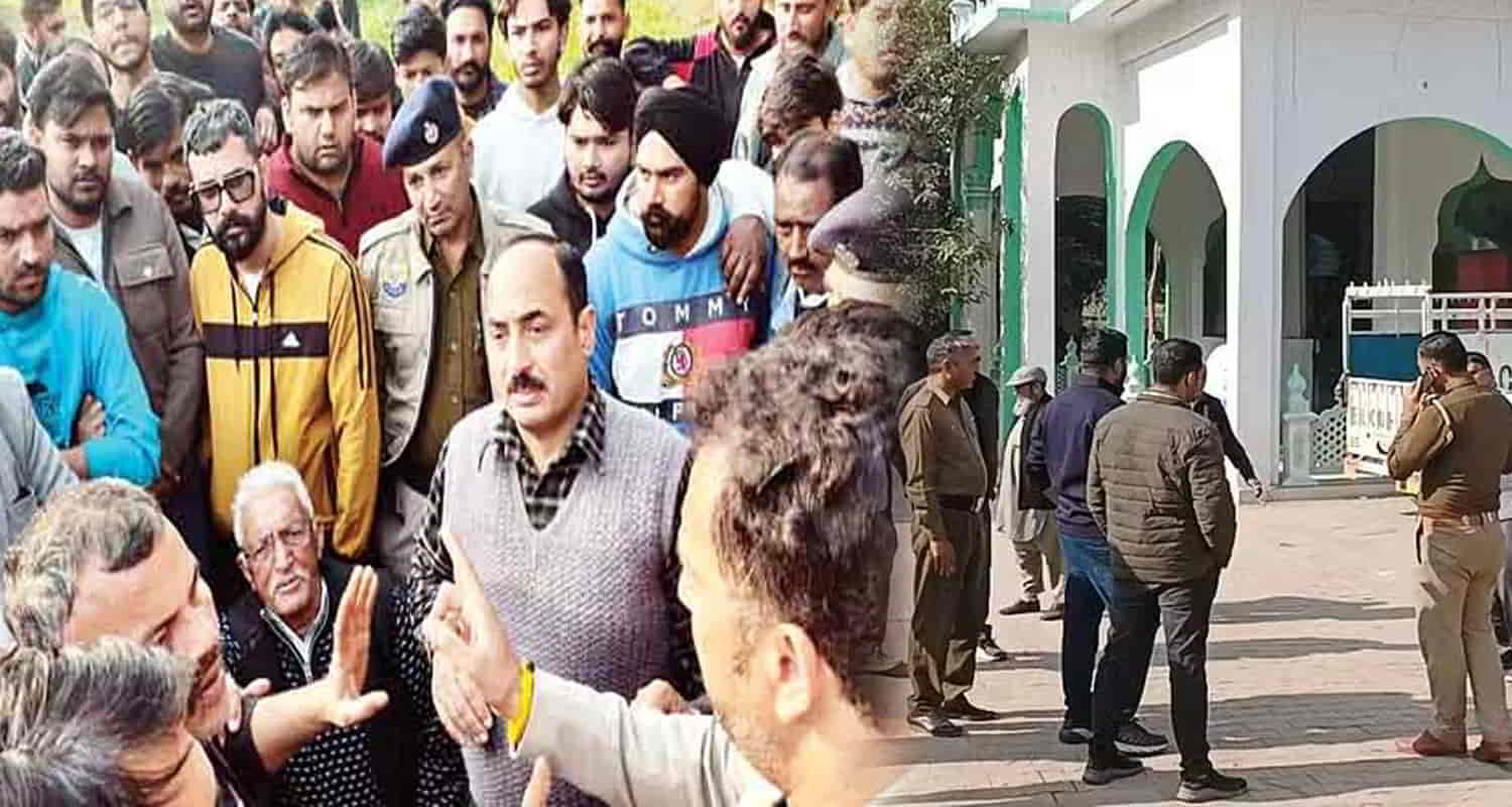 Hindu and muslim community over construction of cowshed baddi solan himachal