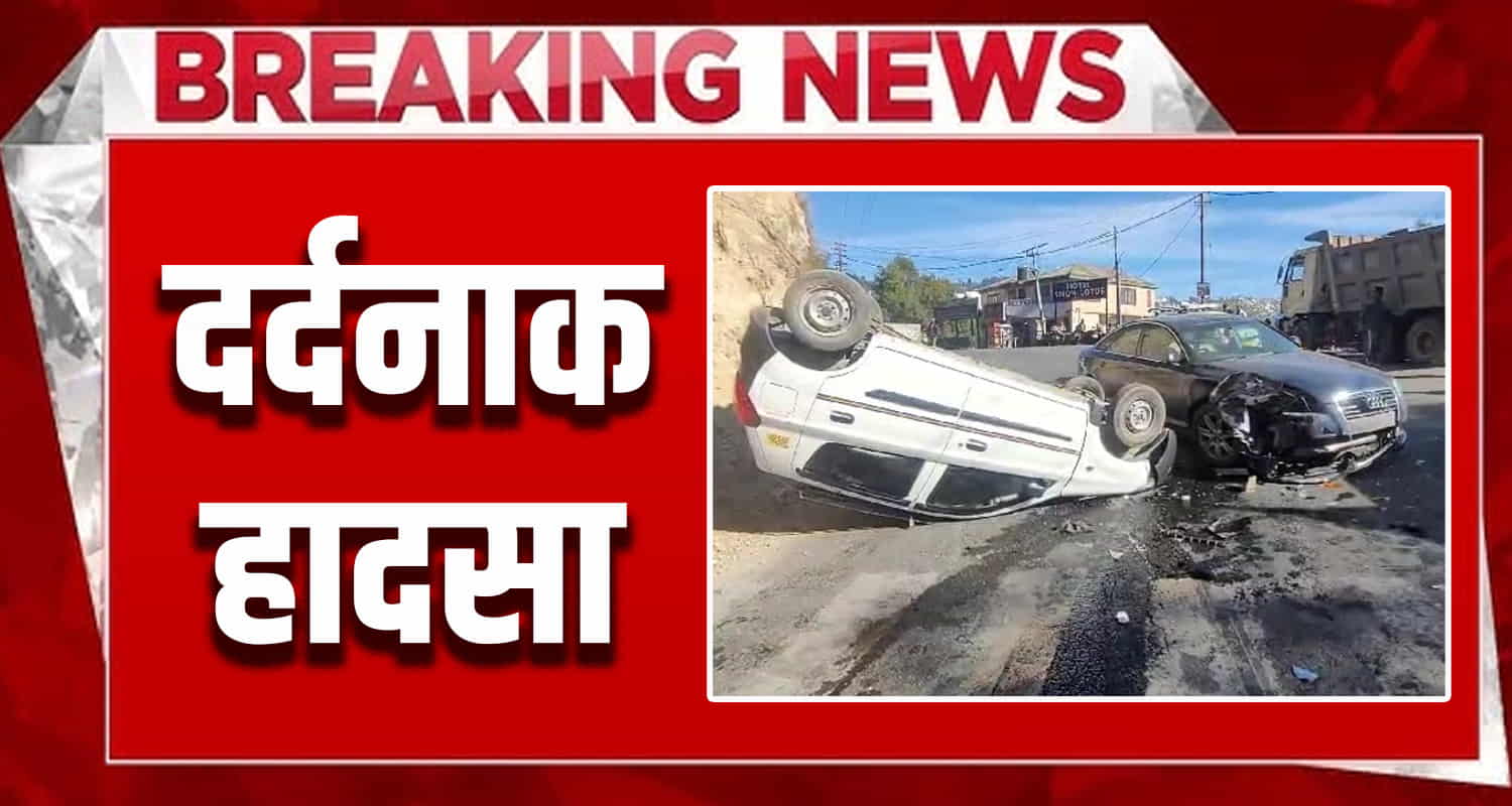 Two cars shimla chandigarh nh himachal pradesh