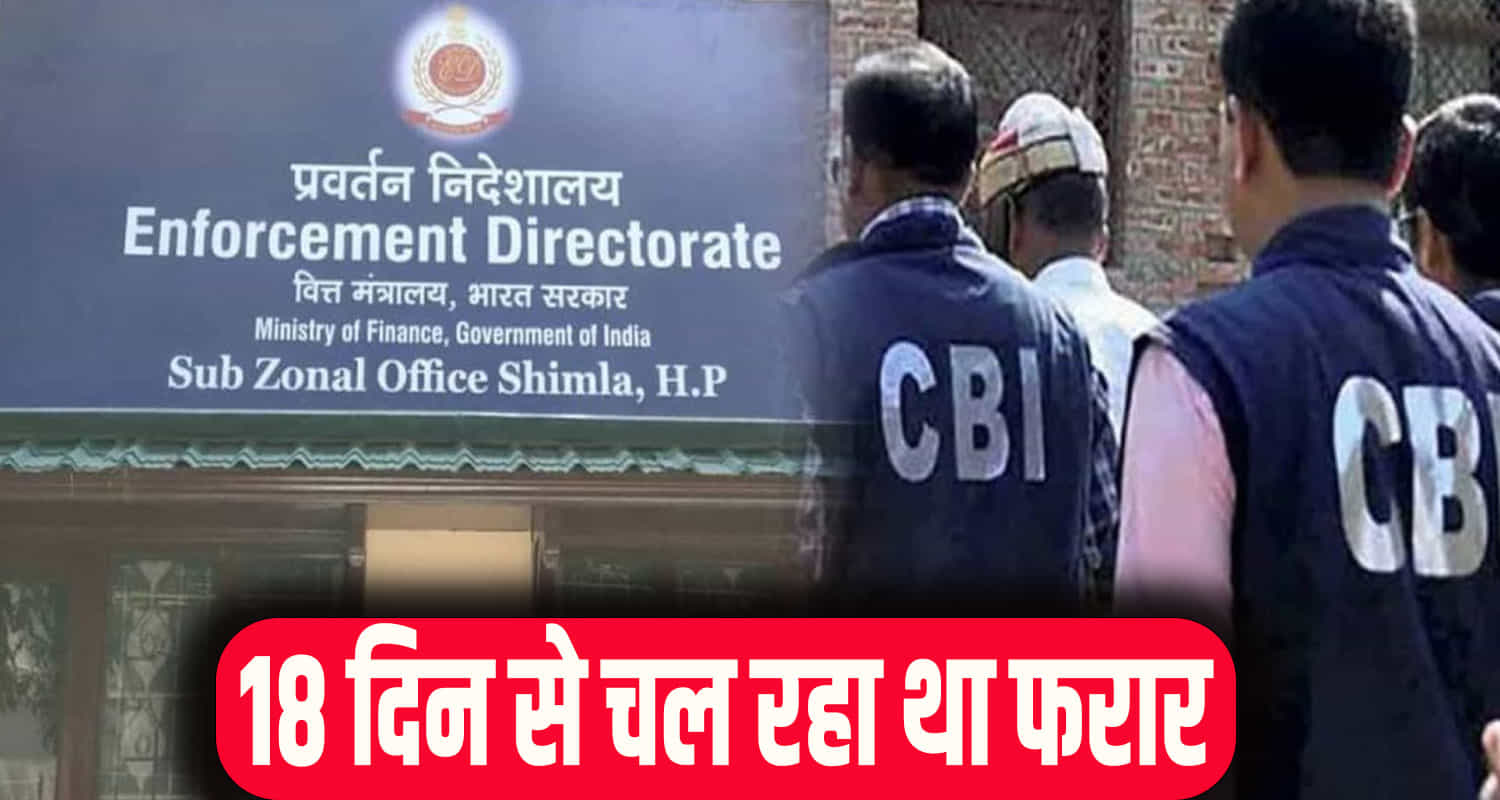 Himachal news cbi ed office director arrested in mumbai