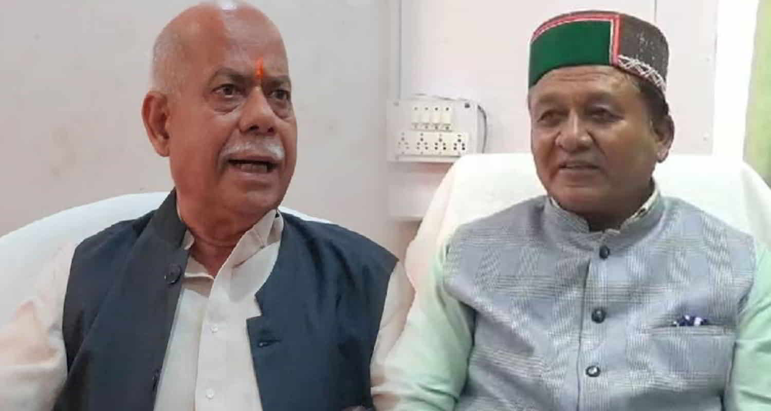 Himachal governor shiv pratap shukla comments cm sukhu minister jagat singh negi shimla