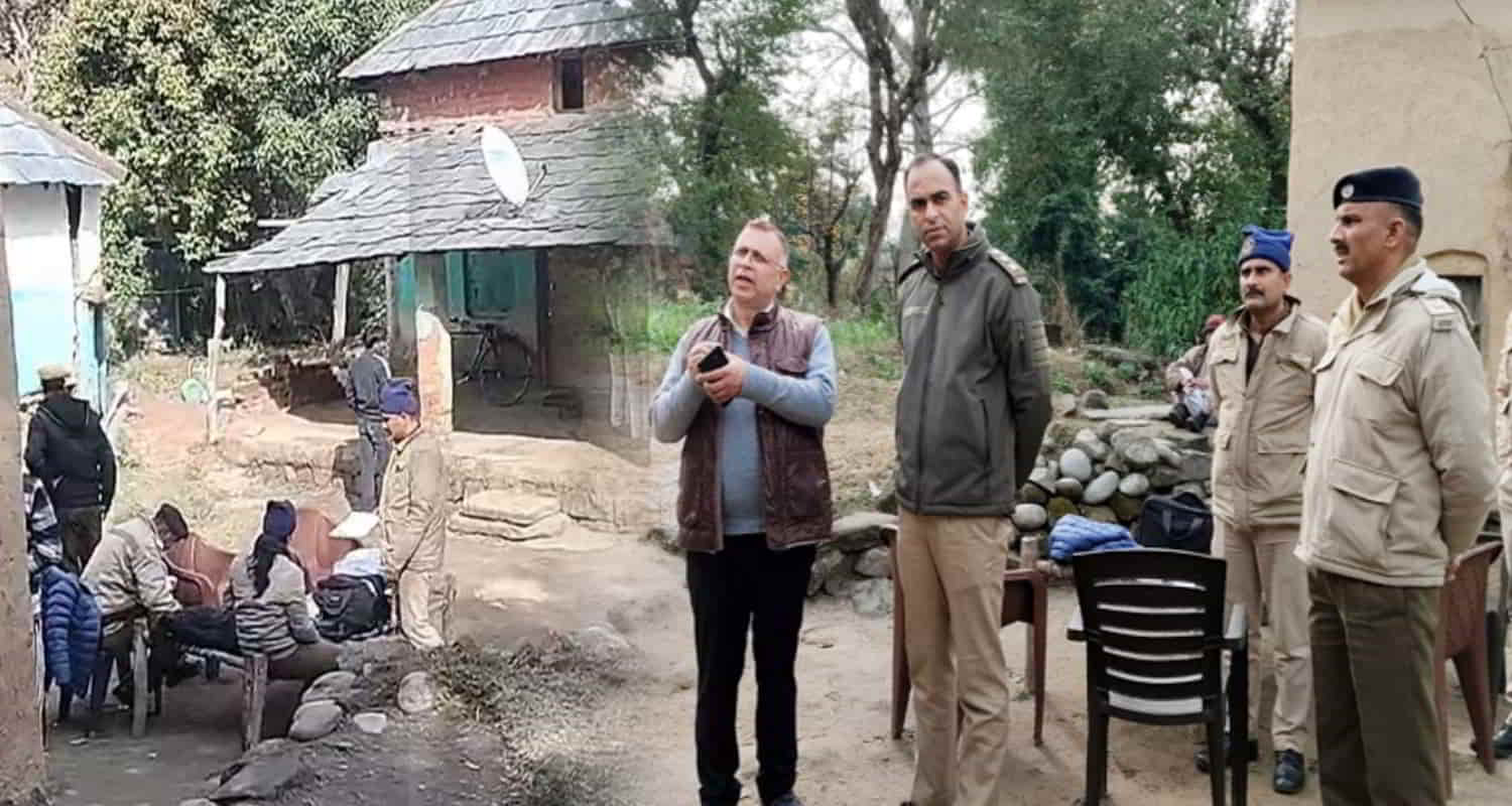 Himachal kangra ranital police arrest son and daughter in law elderly woman