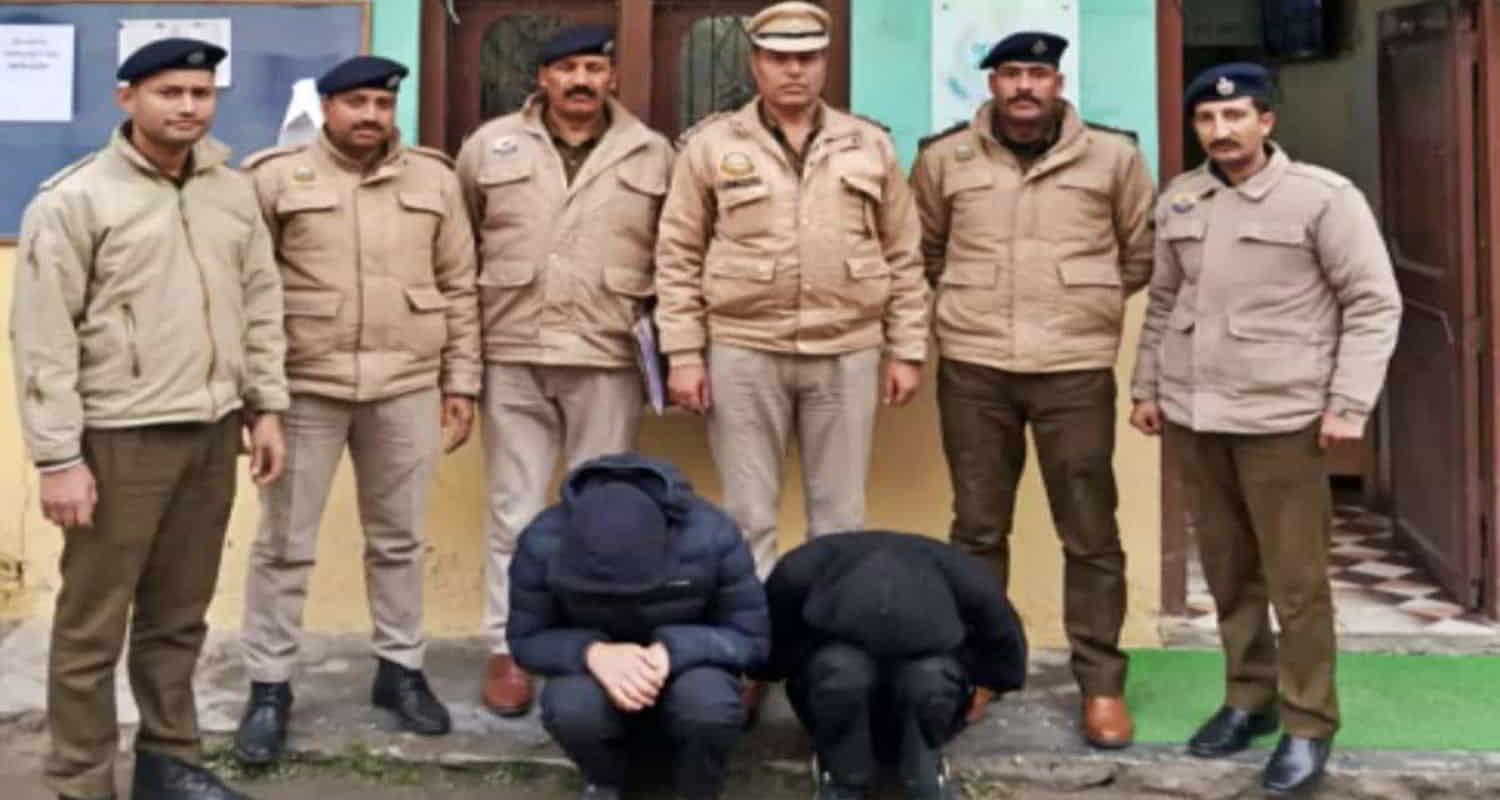 Himachal kullu gold theft arrest along with his accomplice from chandigarh