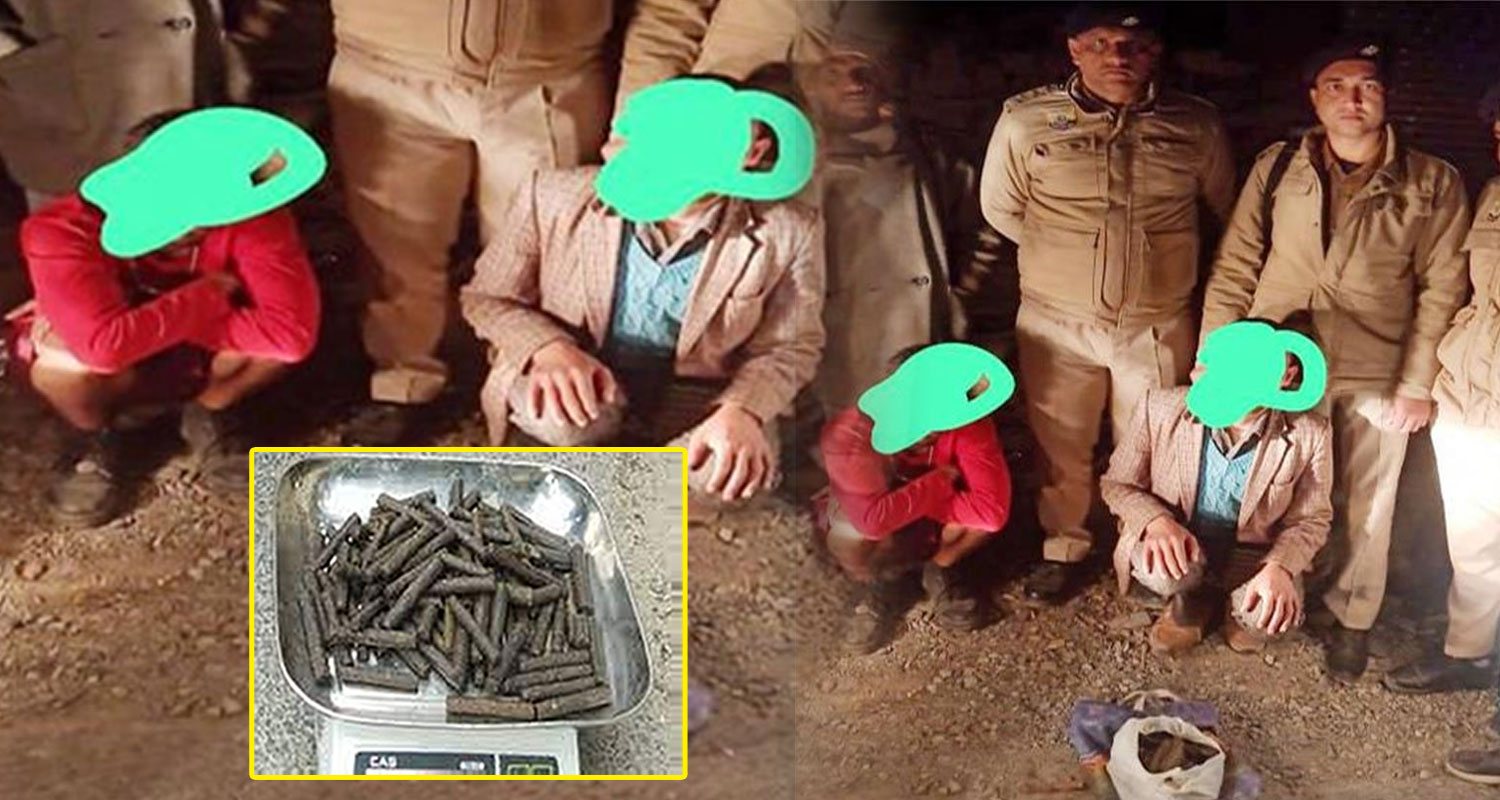 paonta sahib charas smugglers sirmaur police