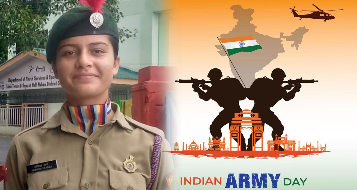Anshika Kanyal Army Day