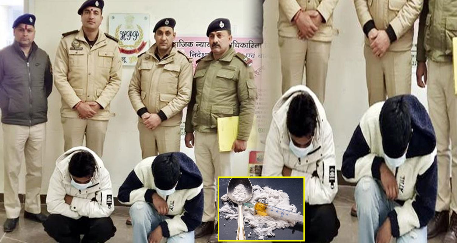 chitta smugglers two boys bag hotel kullu himachal police