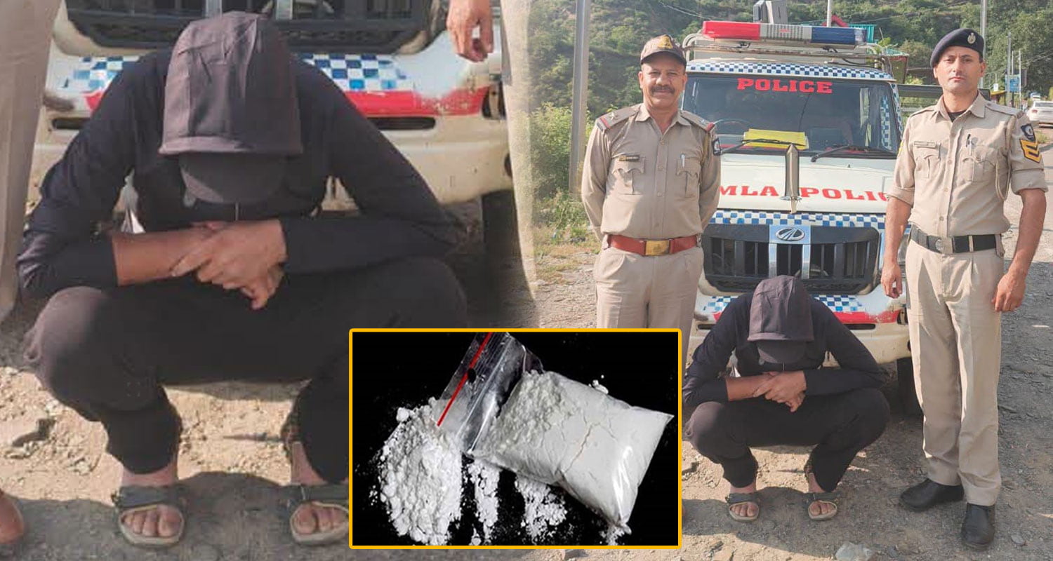 kotkhai shimla drug smuggling chitta smugglers himachal police