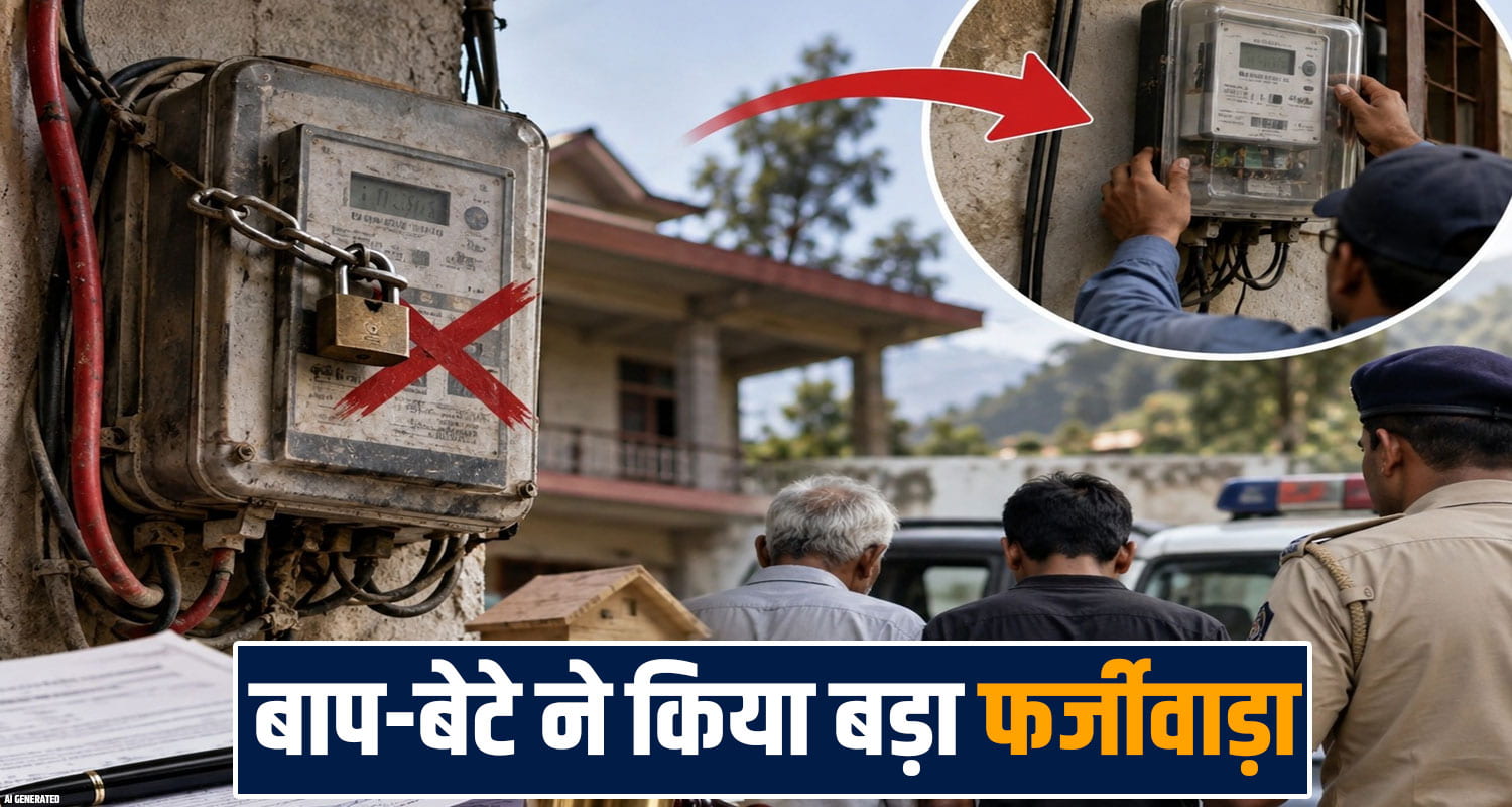 father son electricity meter dispute property fake documents una gagret hp police