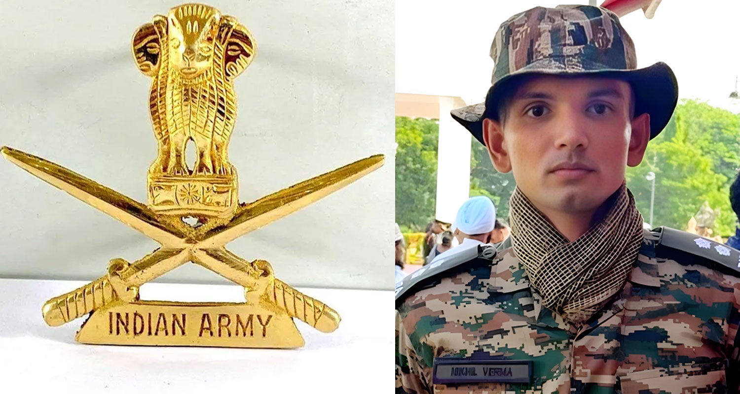 nikhil verma lieutenant hamirpur indian army family third generation military service