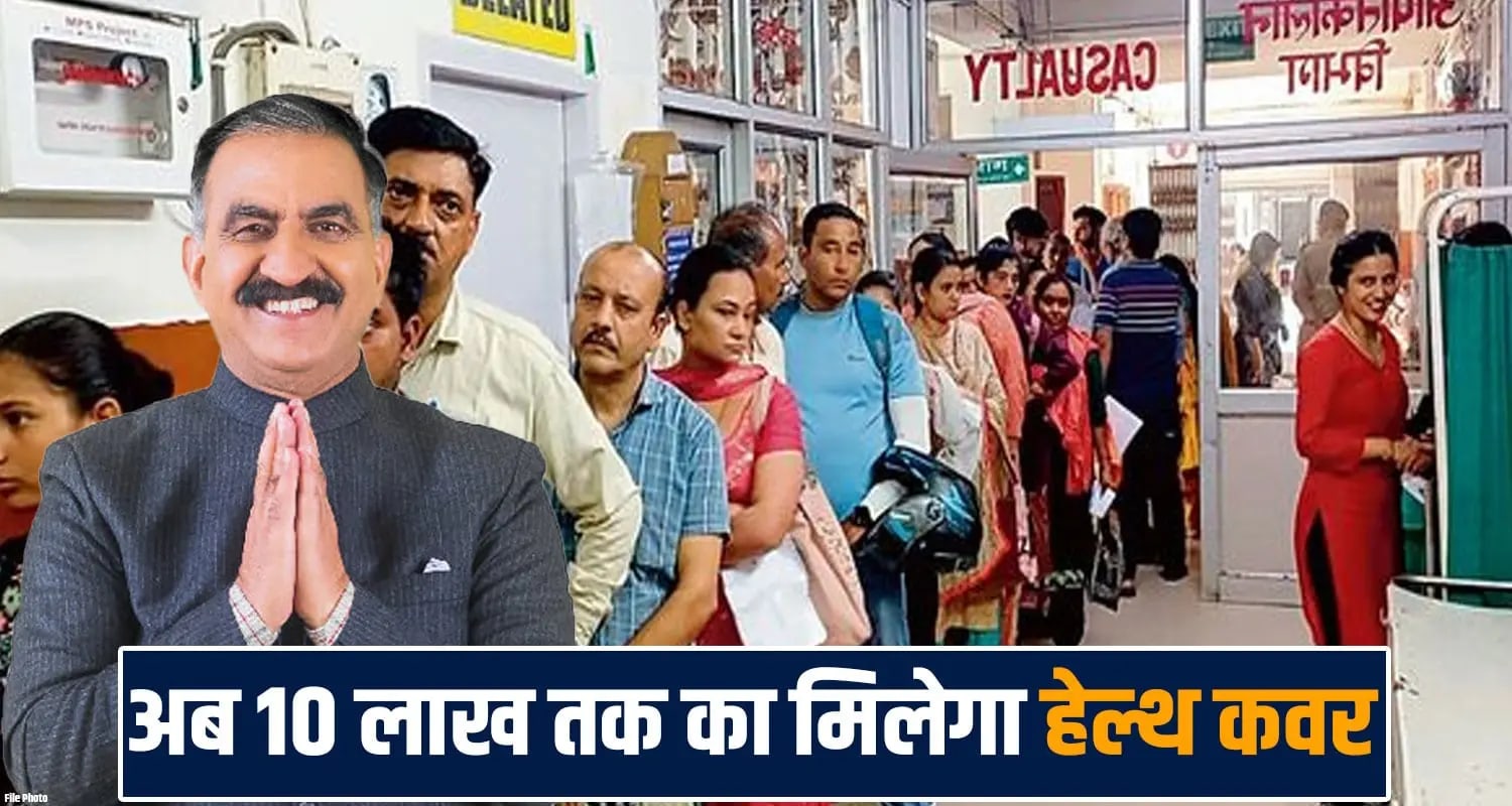 himcare replaced by new health insurance scheme 10 lakh cover sukhu government