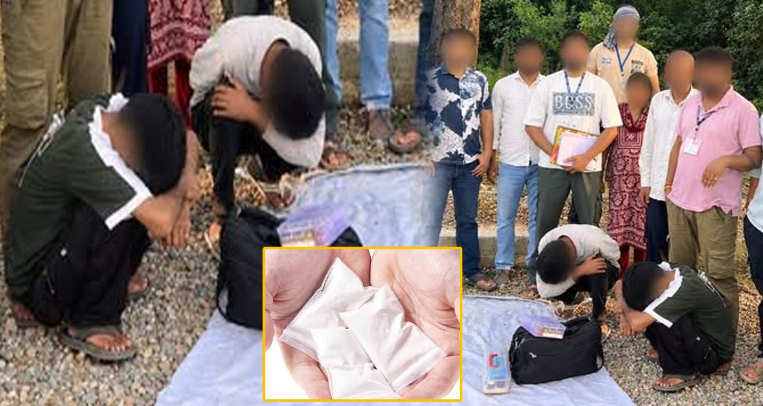 chitta smugglers santro car seized police nurpur kangra himachal