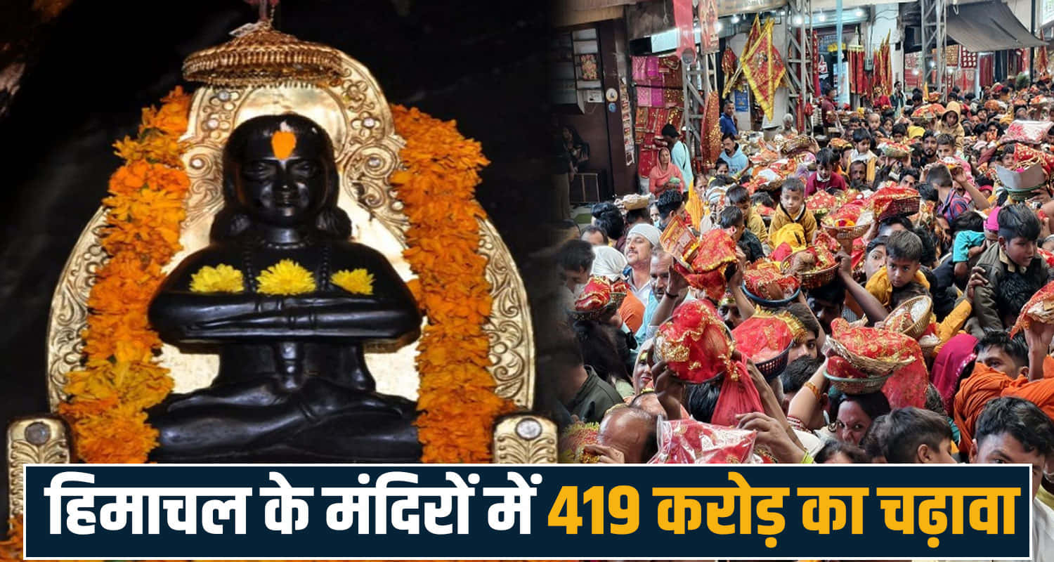 Himachal Temples Donation Baba Balak Nath Deotsidh Naina Devi Jwala Ji Income