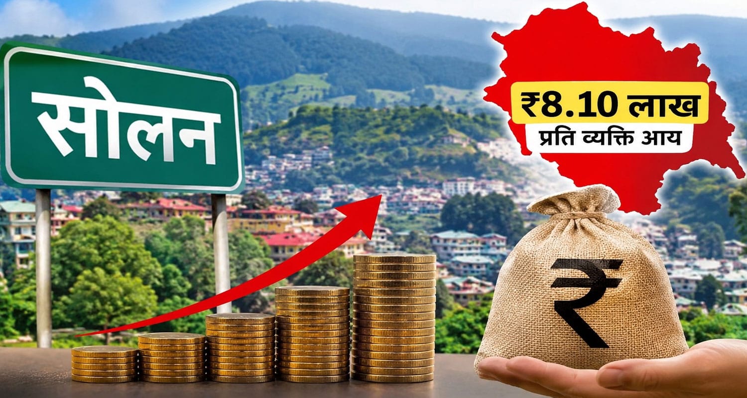 GDP Richest District India Solan Himachal bbn industrial area economic survey