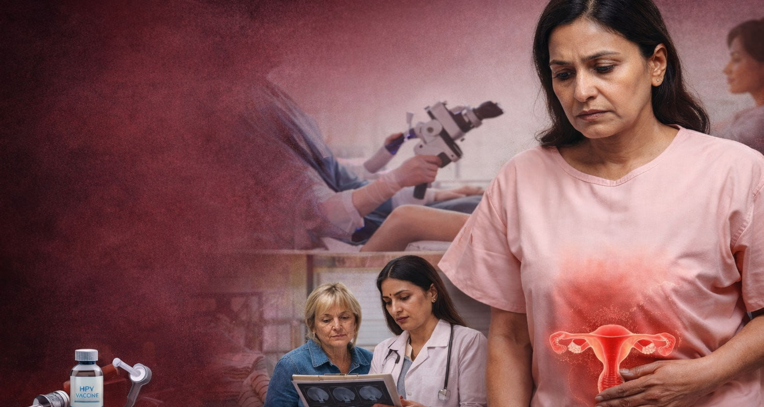 women higher risk cervical cancer himachal patients treatment