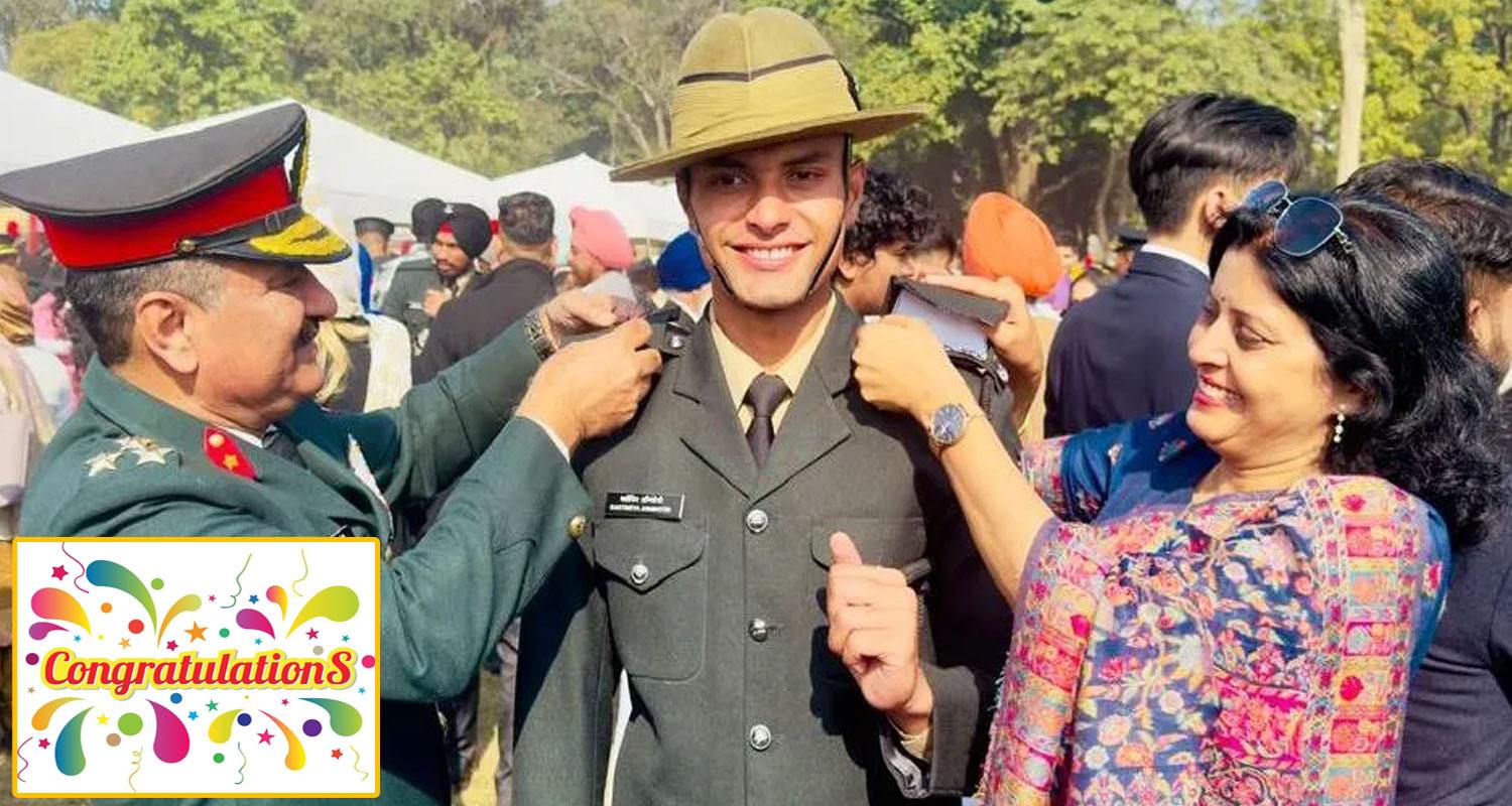 Lieutenant Kartikeya Agnihotri