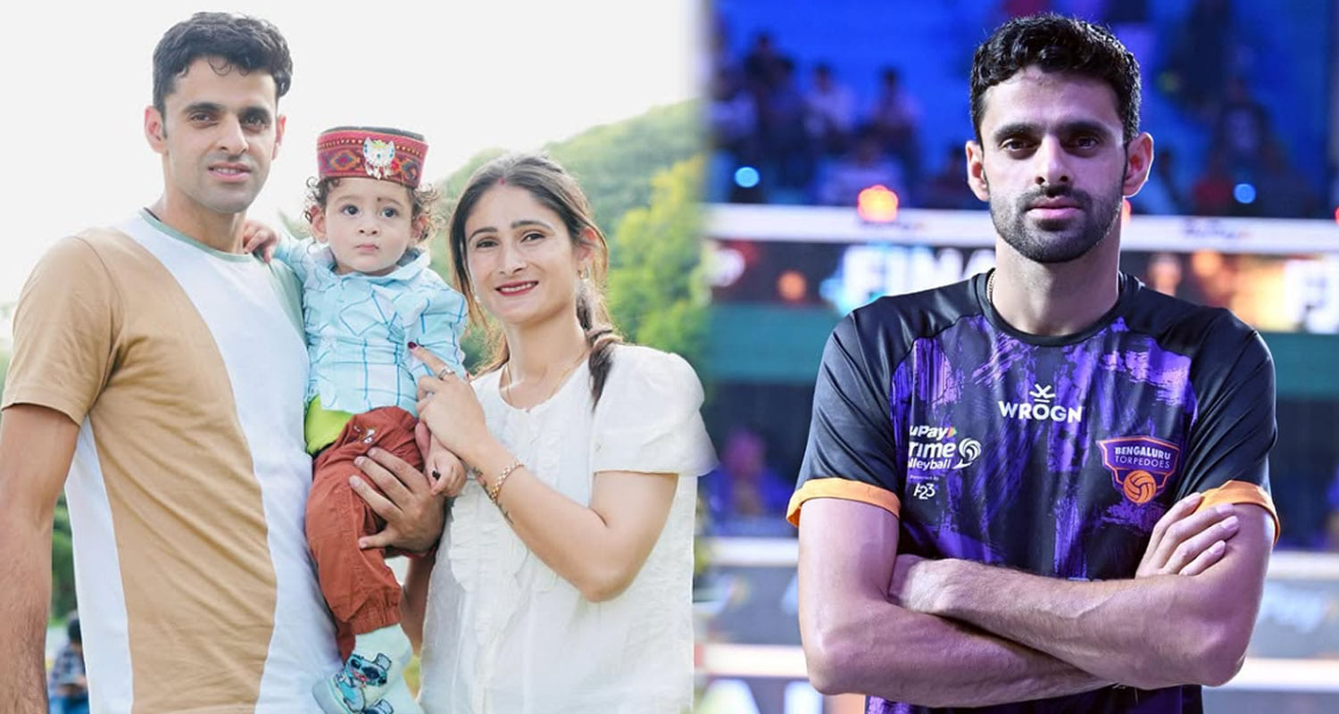 pankaj sharma volleyball himachal