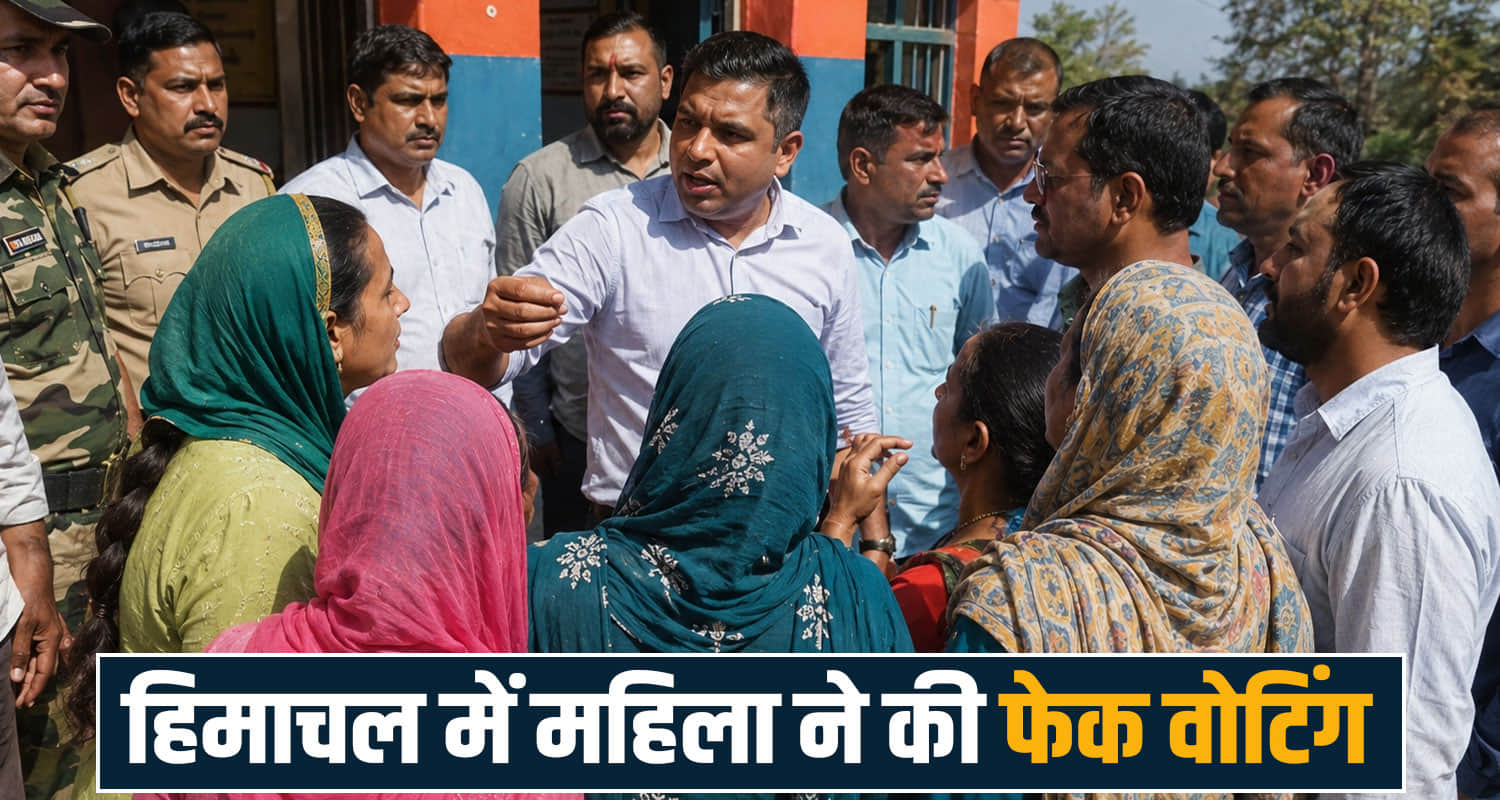 mandi news jogindernagar panchayat election fake voting controversy himachal