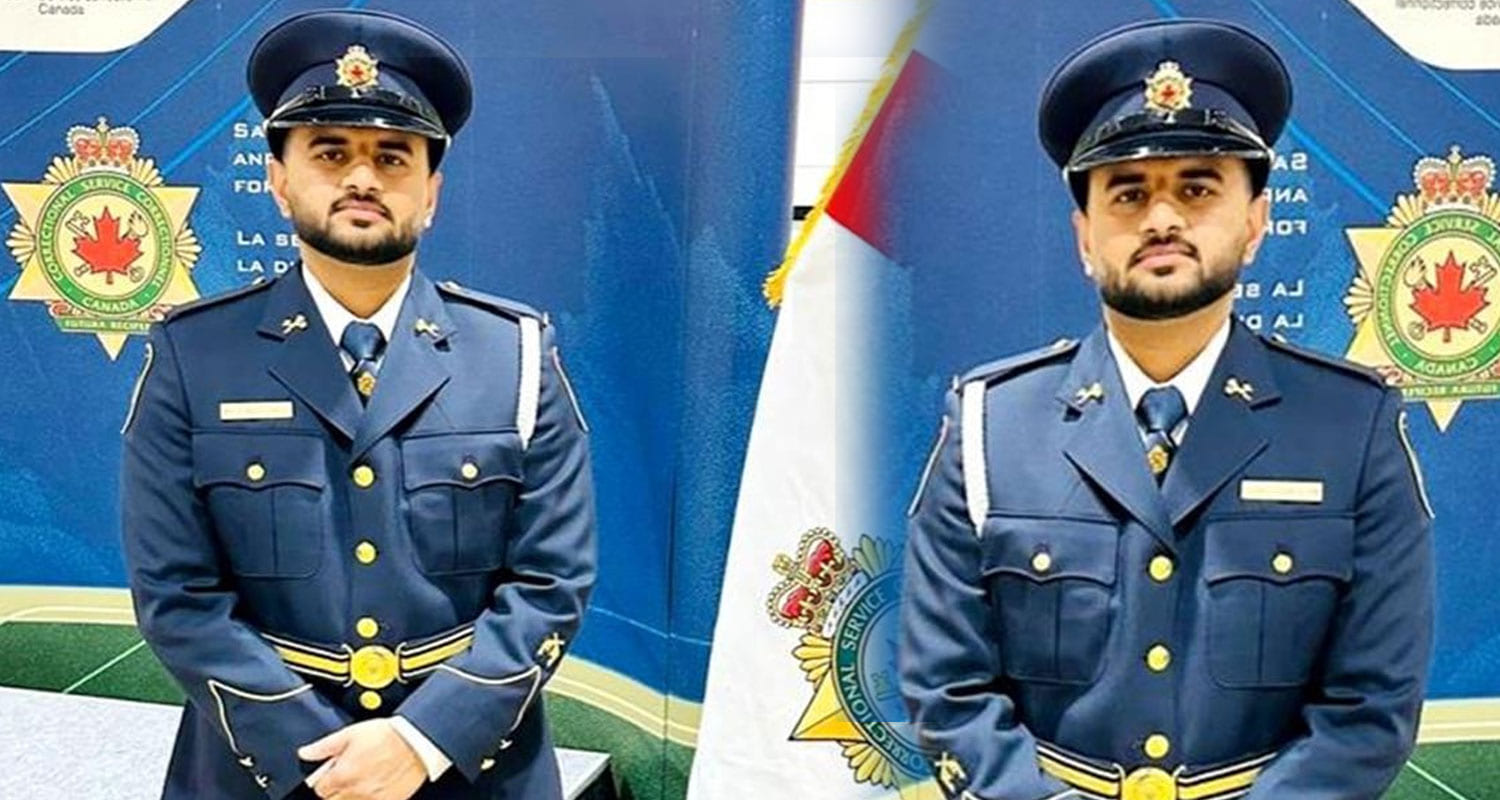 Canada Police Recruitment Topper Balwinder Singh Una Haroli