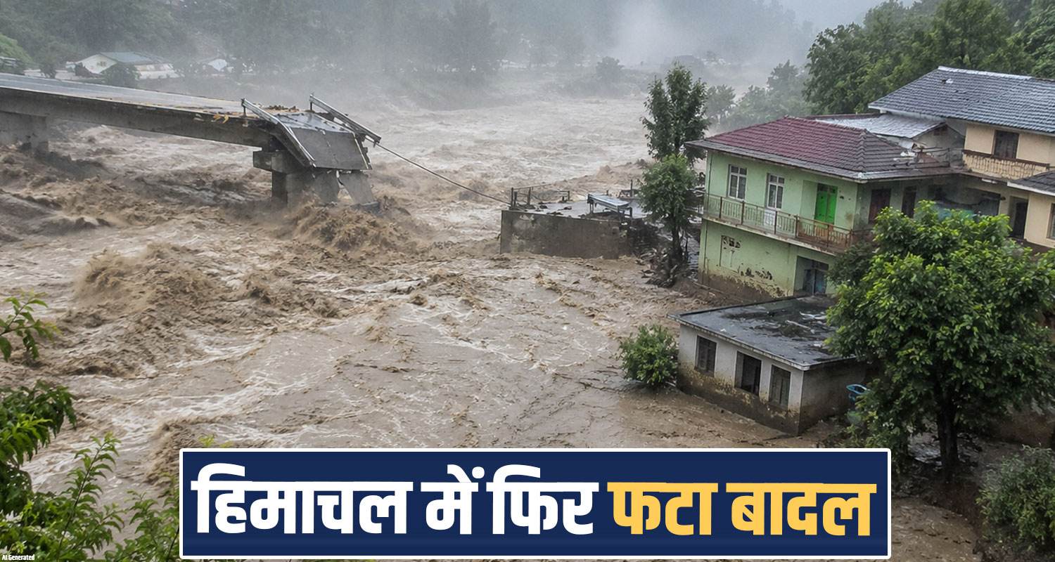 cloud burst lahaul spiti himachal monsoon disaster