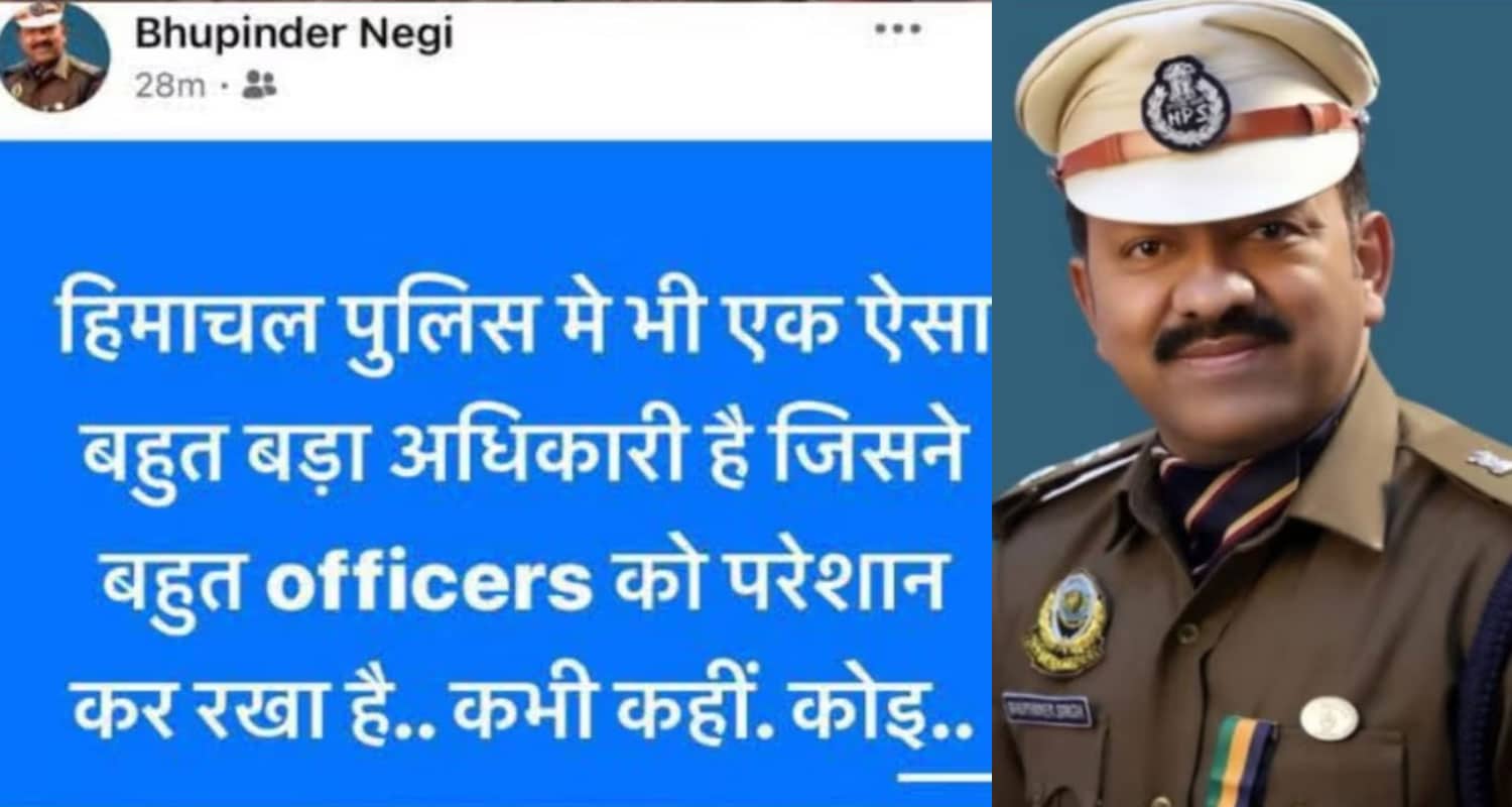 Bhupander Negi shimla facebook Post viral