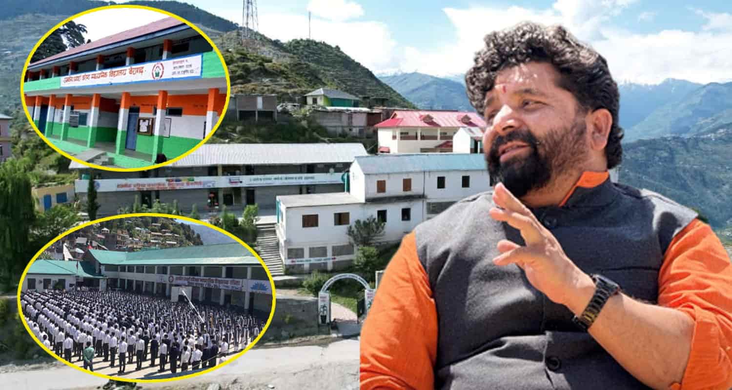 MLA Dr Hansraj adopted govt school