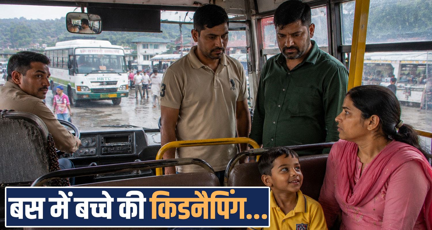 6 years boy mother bus stand dehra two men dirver kangra himachal police