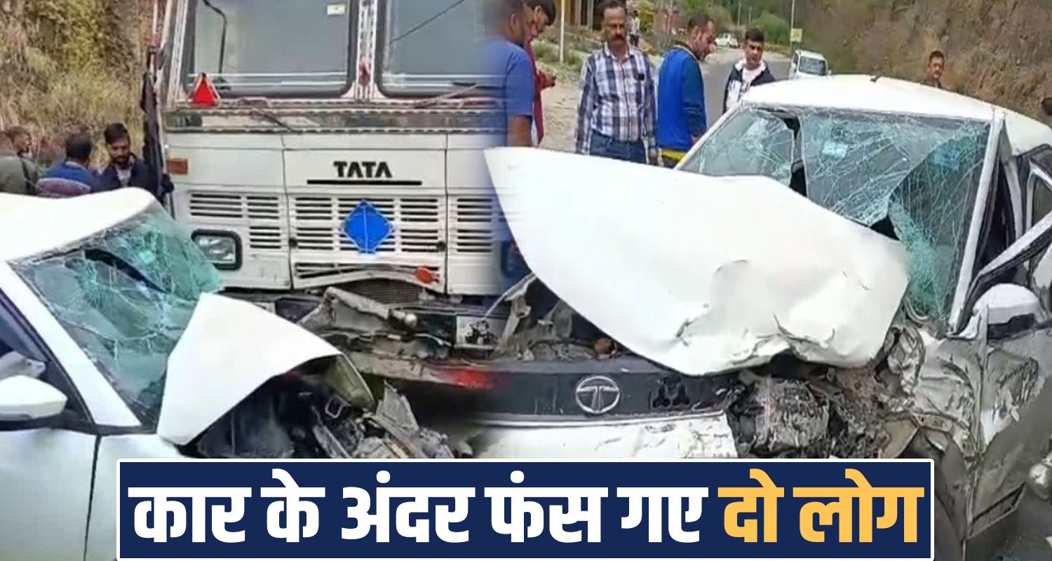 car truck two people theyog shimla himachal police road
