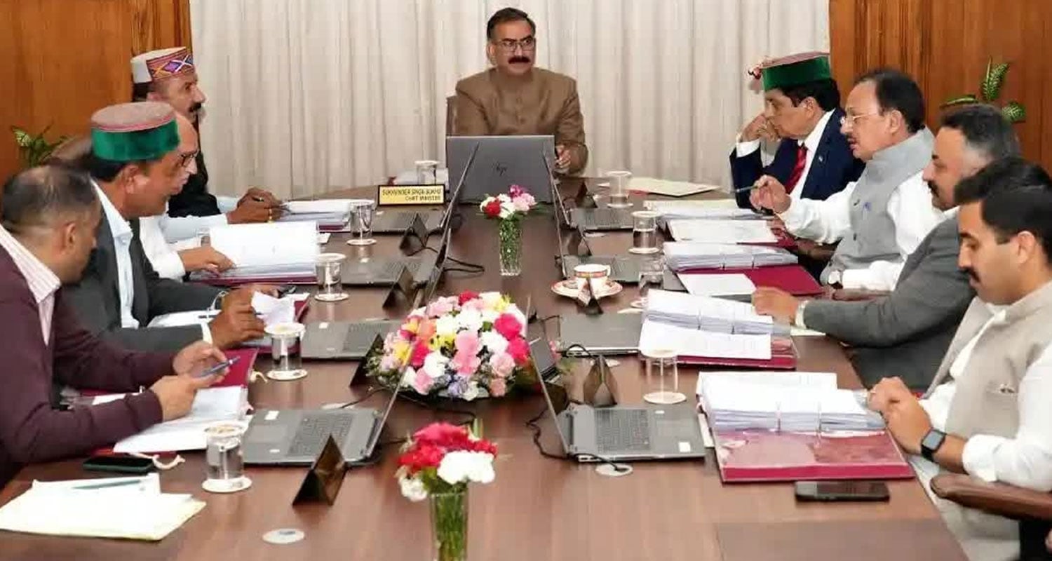 Himachal Cabinet Meeting
