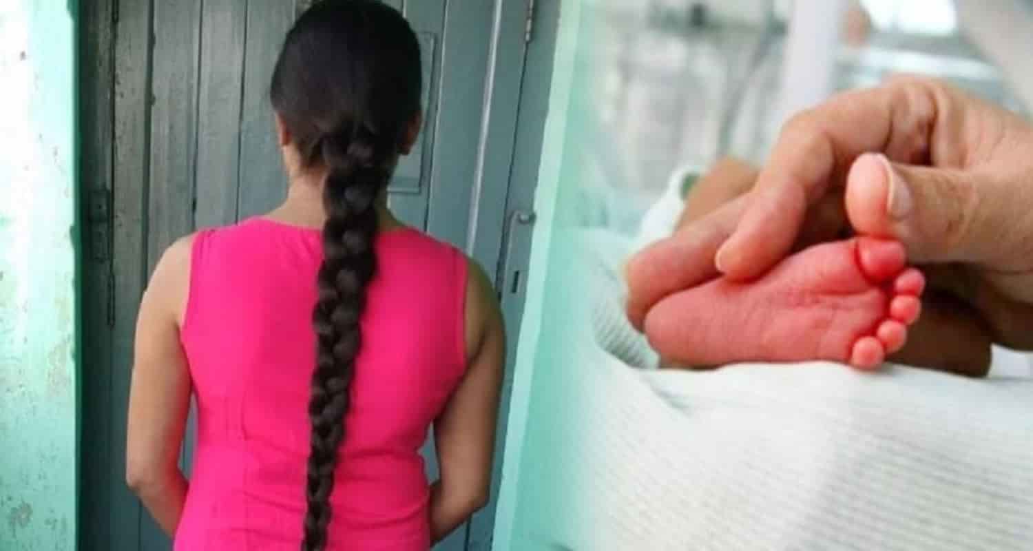 Child born bathroom una Himachal