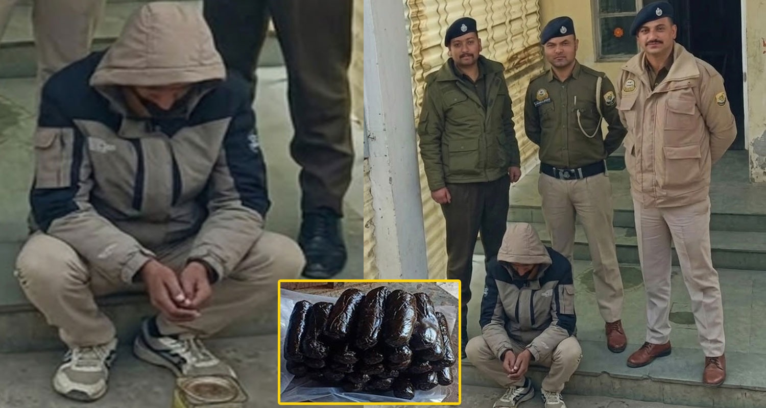charas opium smuggler shimla dhalli police himachal