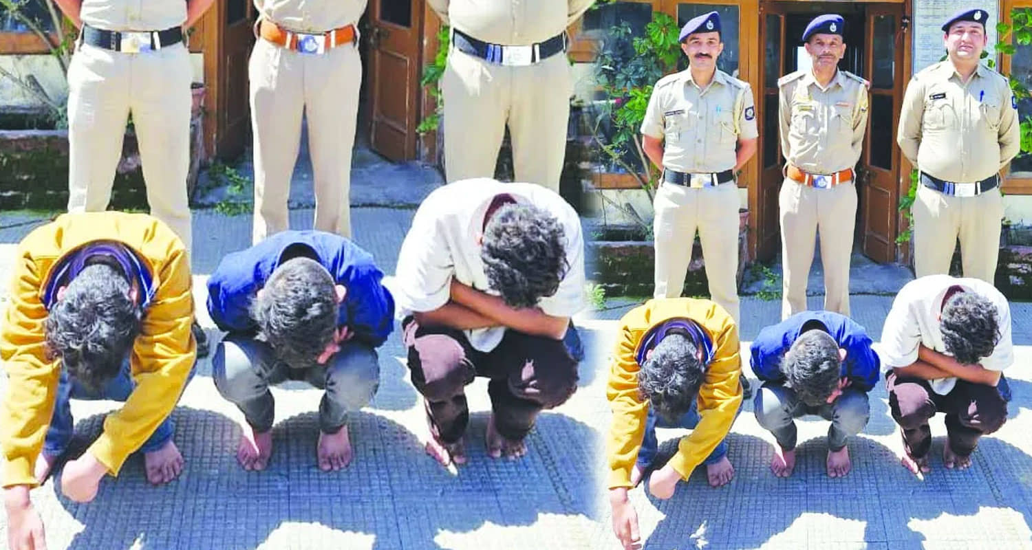Himachal shimla police Three ddrug smugglers arrested 