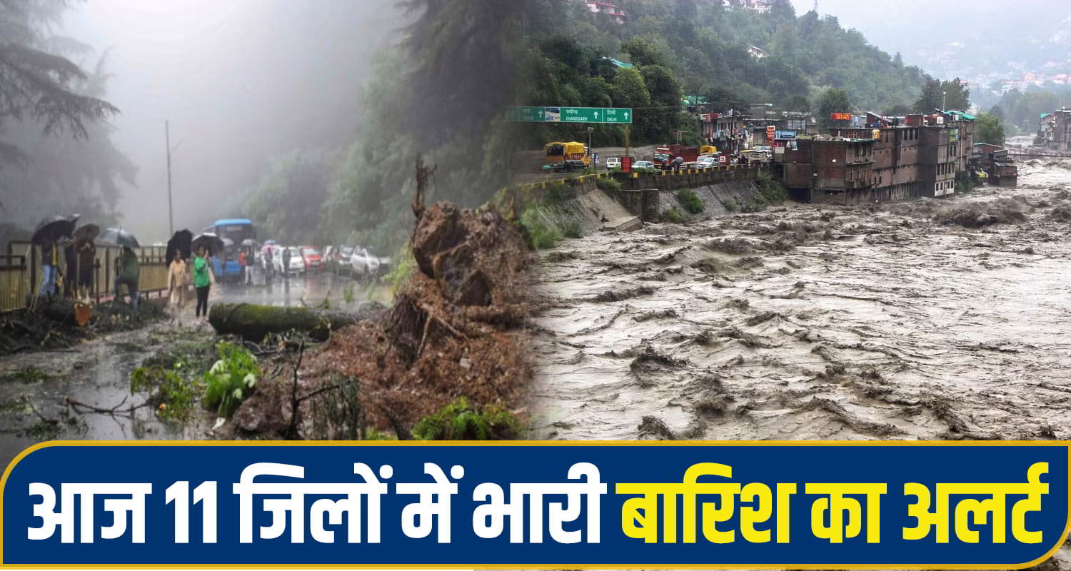 Heavy Rain alert himachal