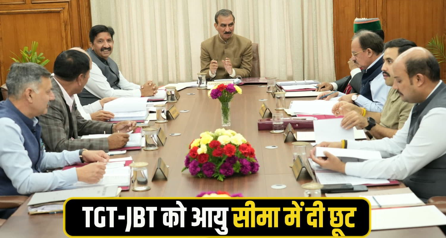 Sukhu Cabinet Meeting