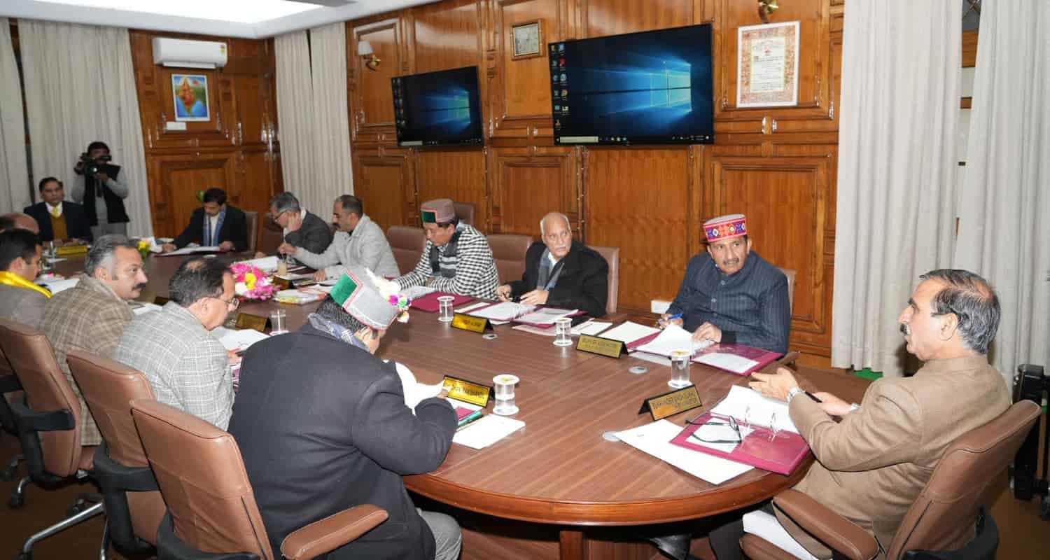 Himachal Cabinet Meeting