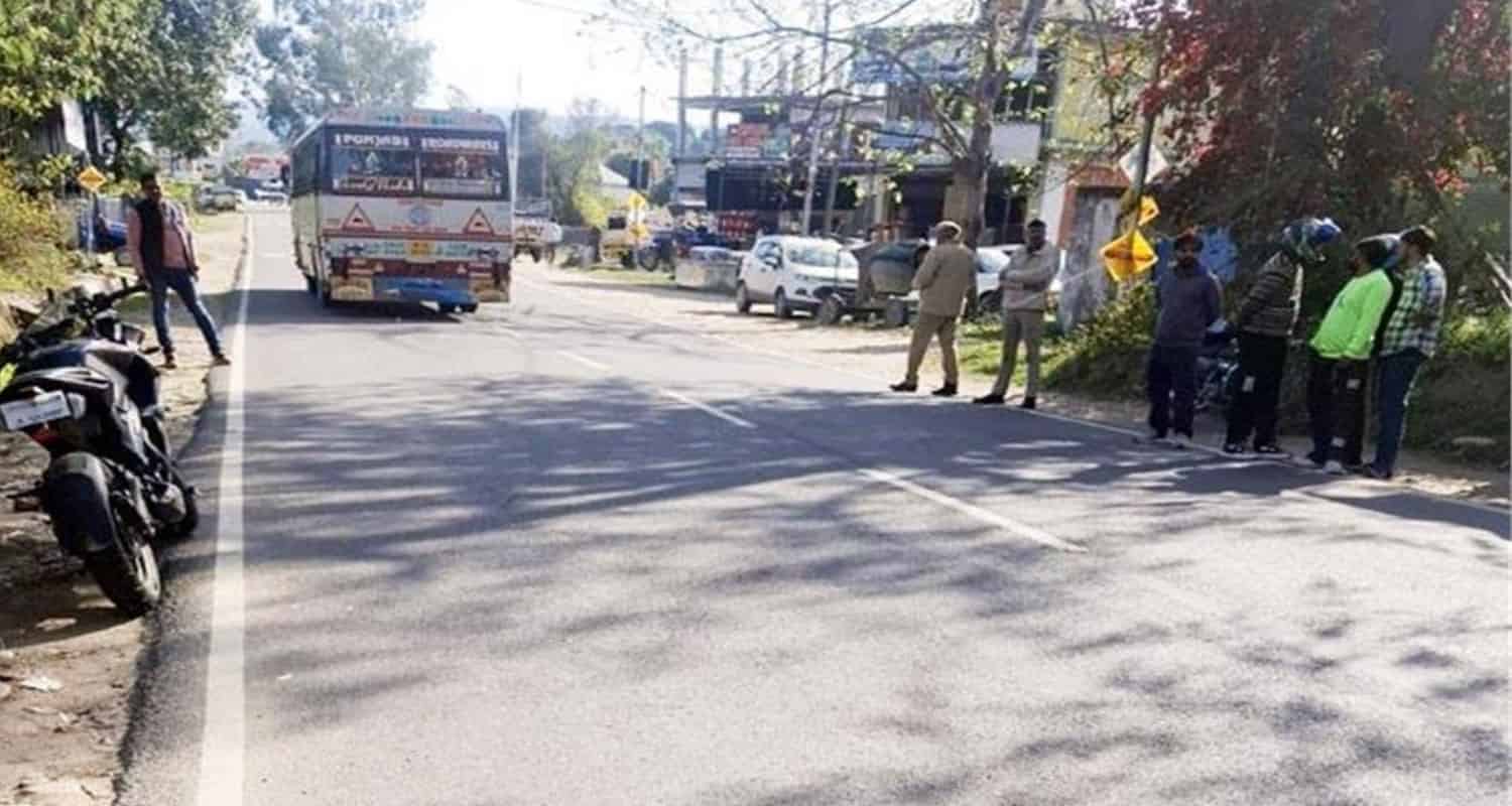 Himachal Hamirpur Bike Hit woman