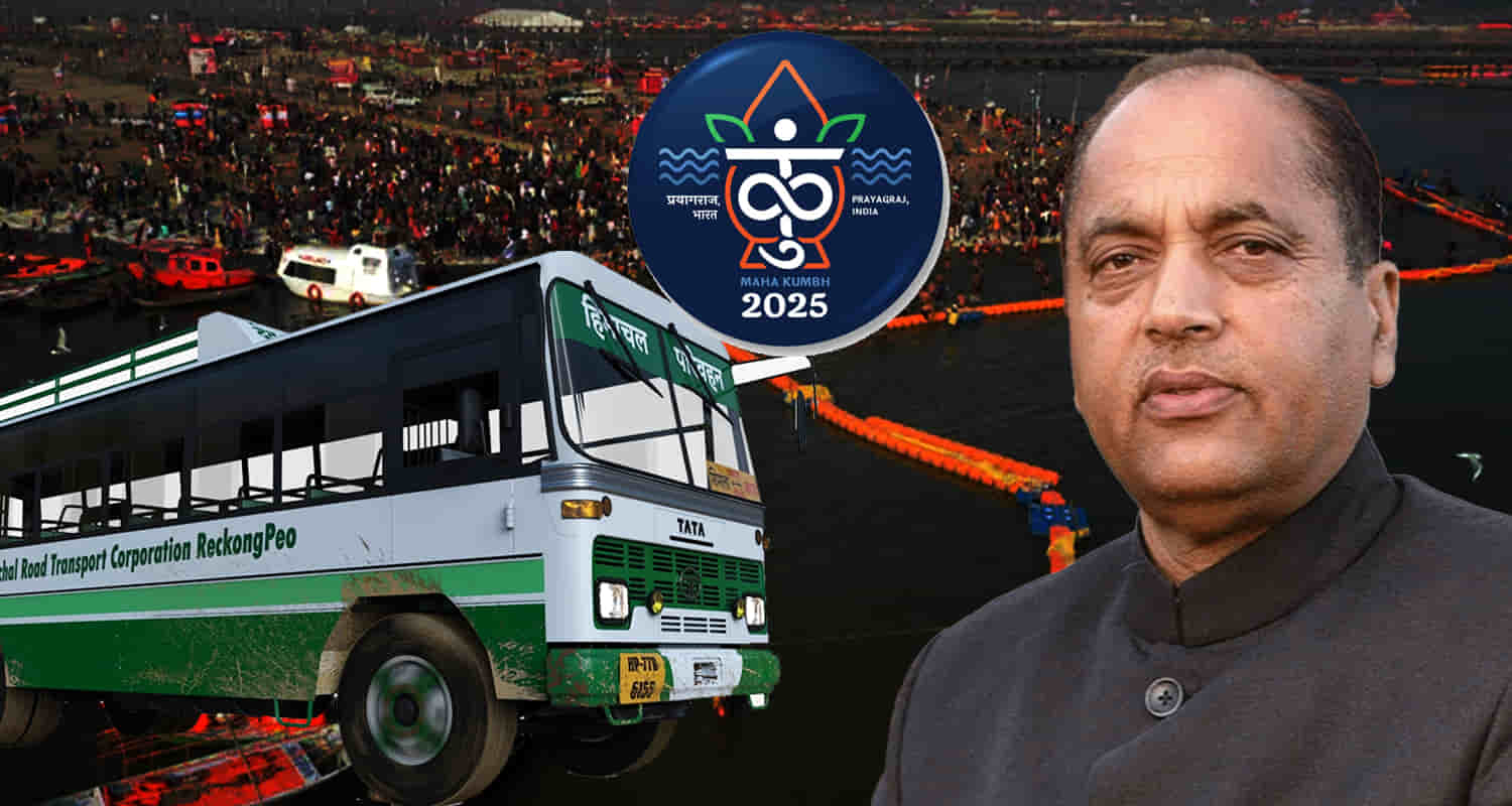 jairam thakur mahakhumb hrtc bus 