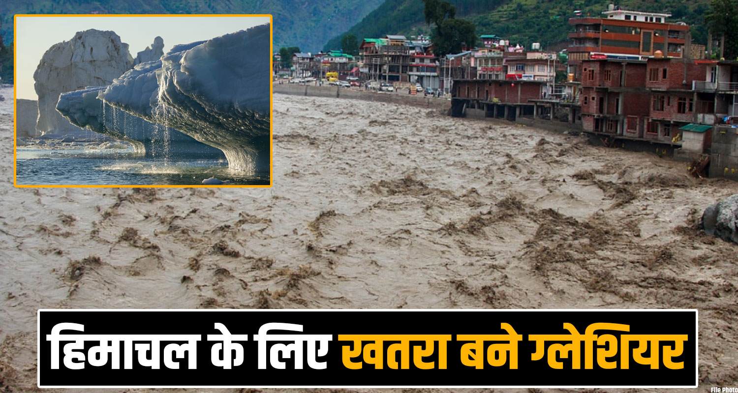 four himalayan lakes outburst early warning system alert melting glaciers himachal