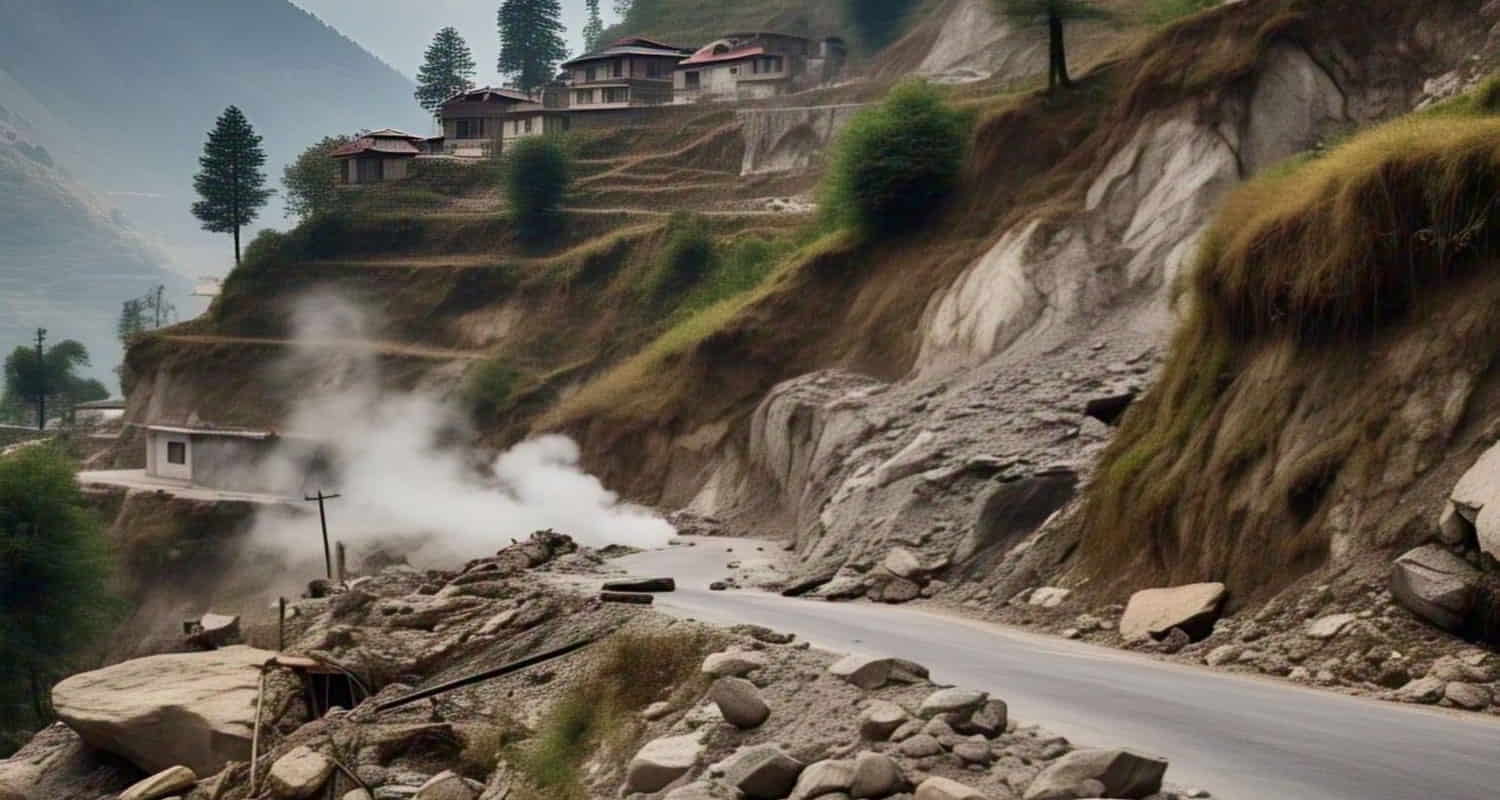 landslide in chamba