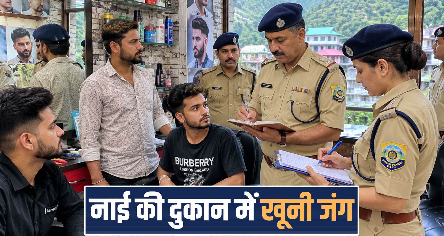 barber shop salon boys narayan sohail case paonta sahib sirmaur police