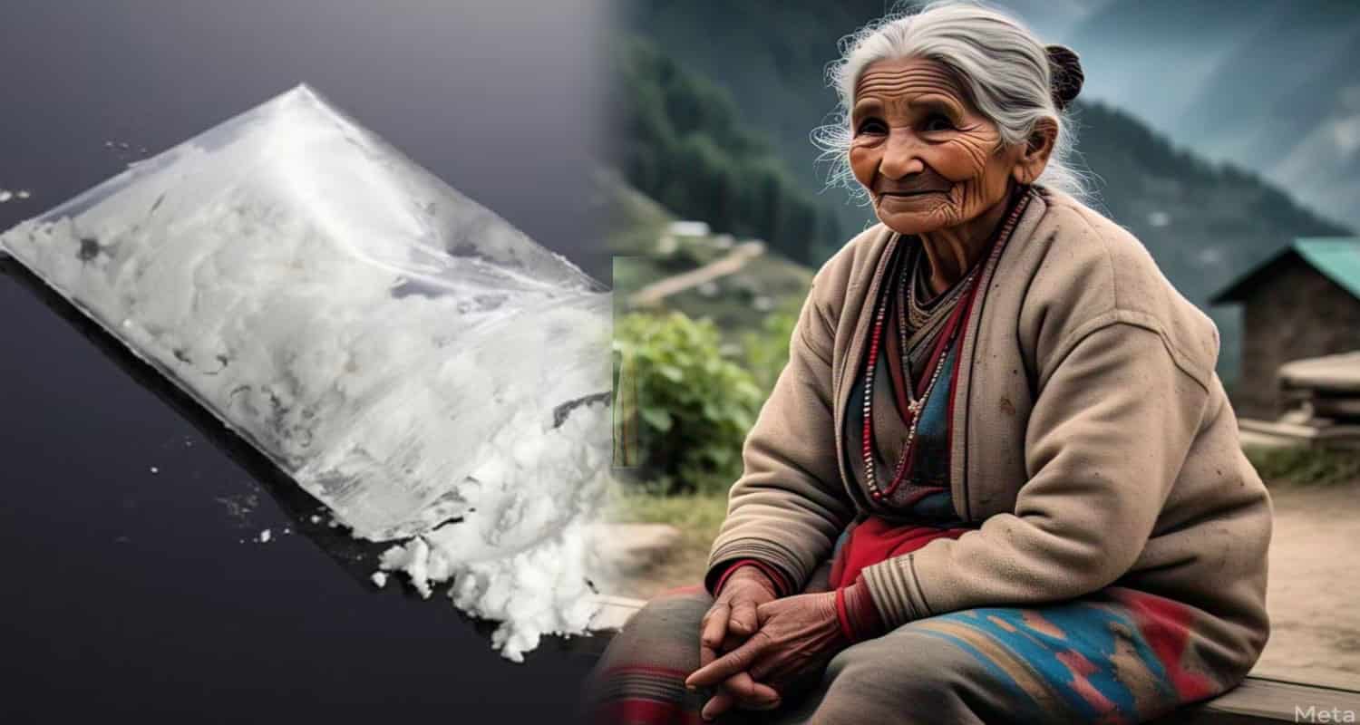 Old woman shimla