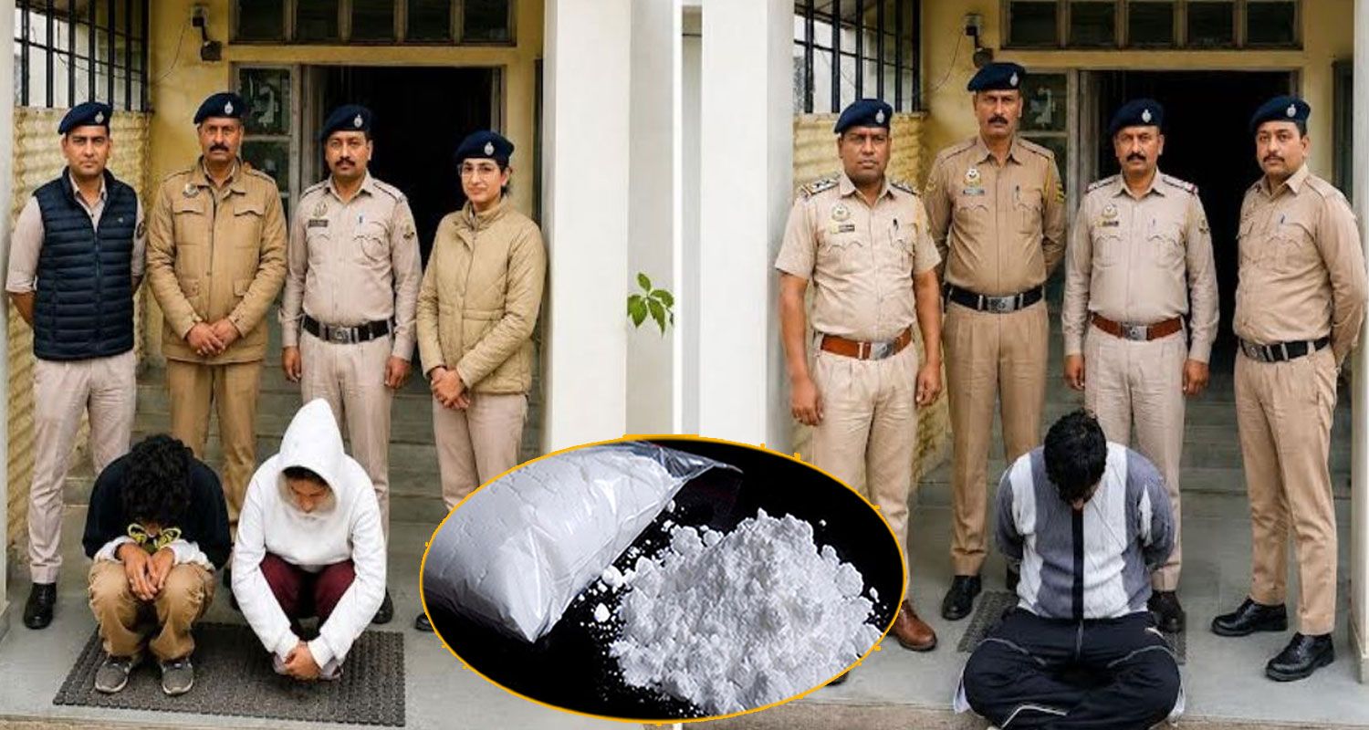 women men punjabi chitta smugglers house police raid shimla himachal pakistan connection heroine