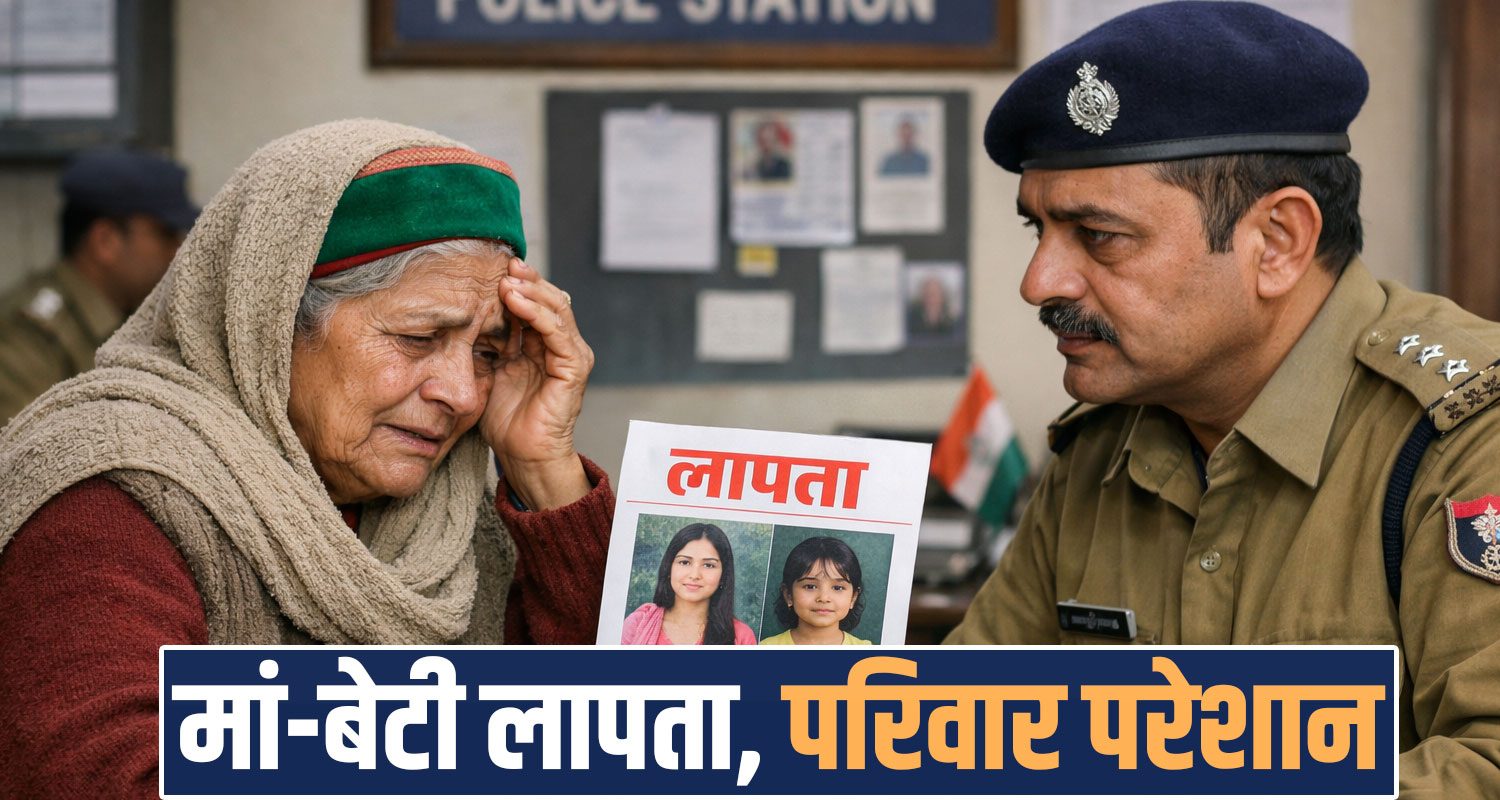 24 YEARS MARRIED WOMEN DAUGHTER MISSING HAMIRPUR HIMACHAL POLICE