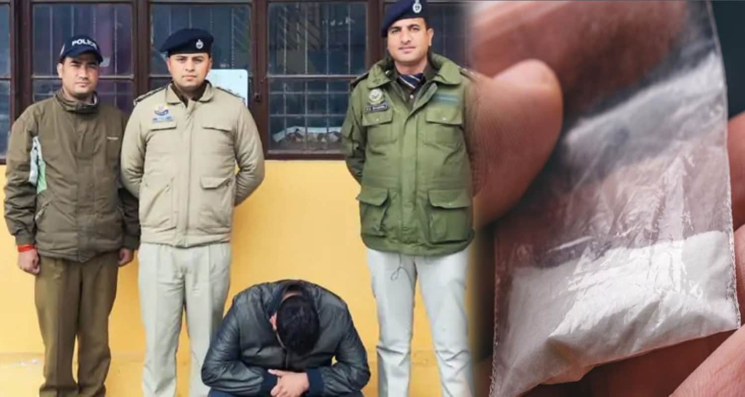 punjab Youth arrest with chitta manali