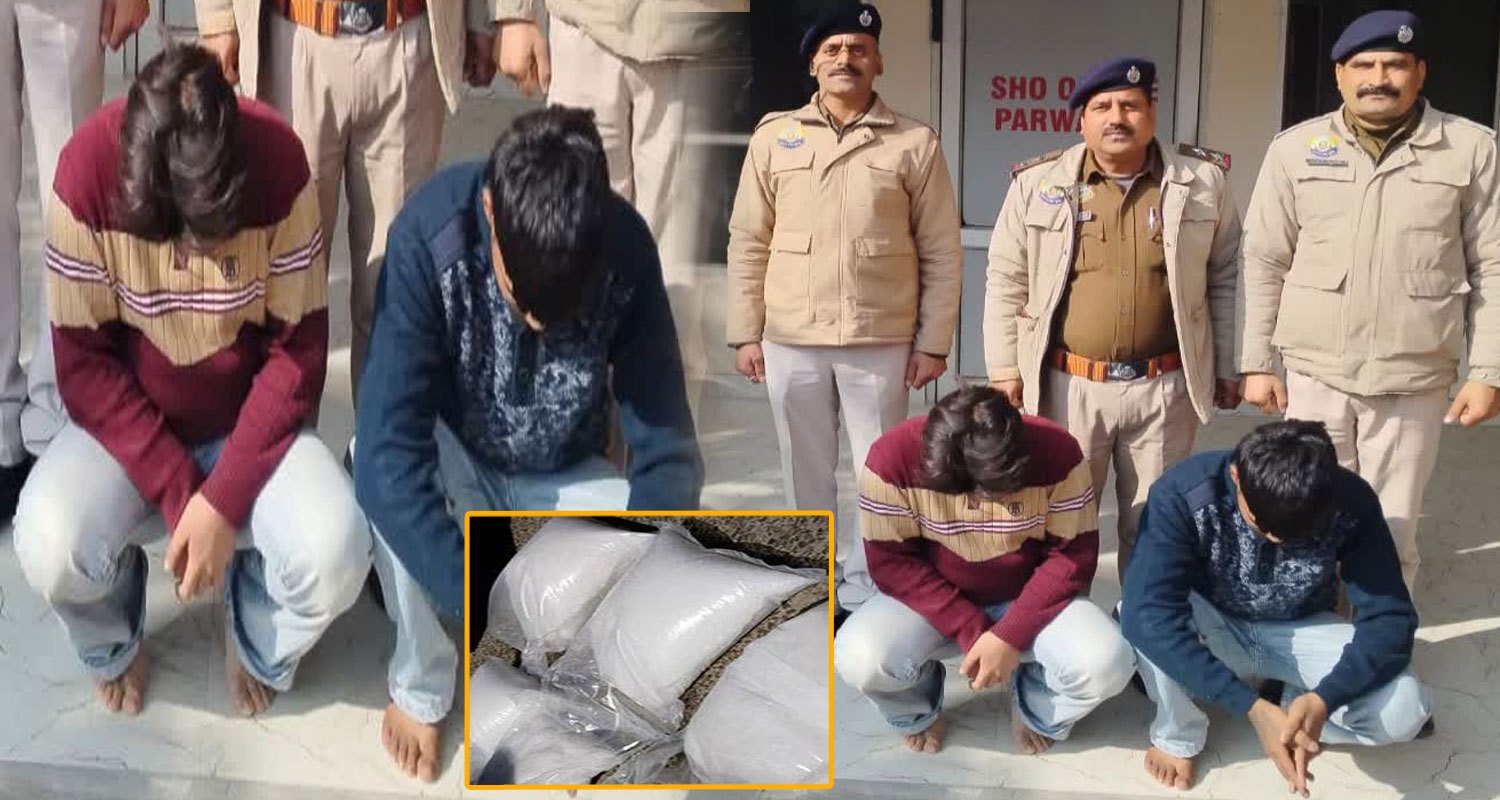 two chitta smugglers punjab men solan himachal police