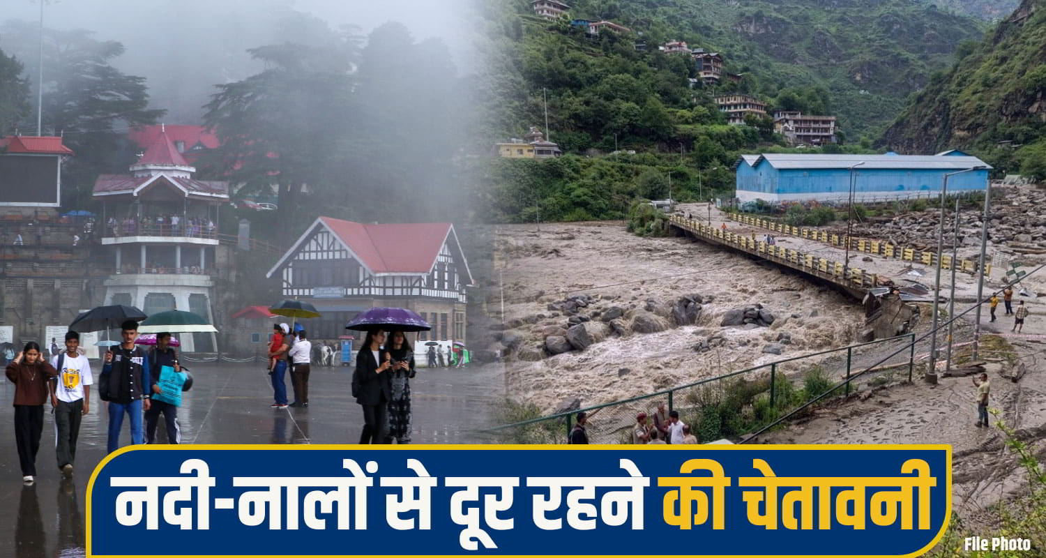shimla rain alert
