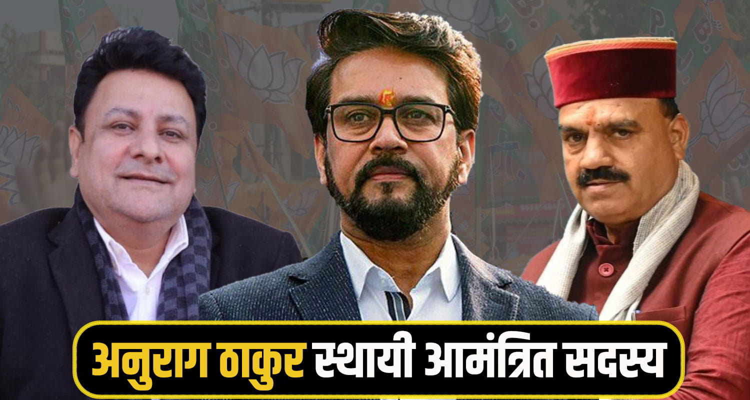 sudhir sharma anurag thakur