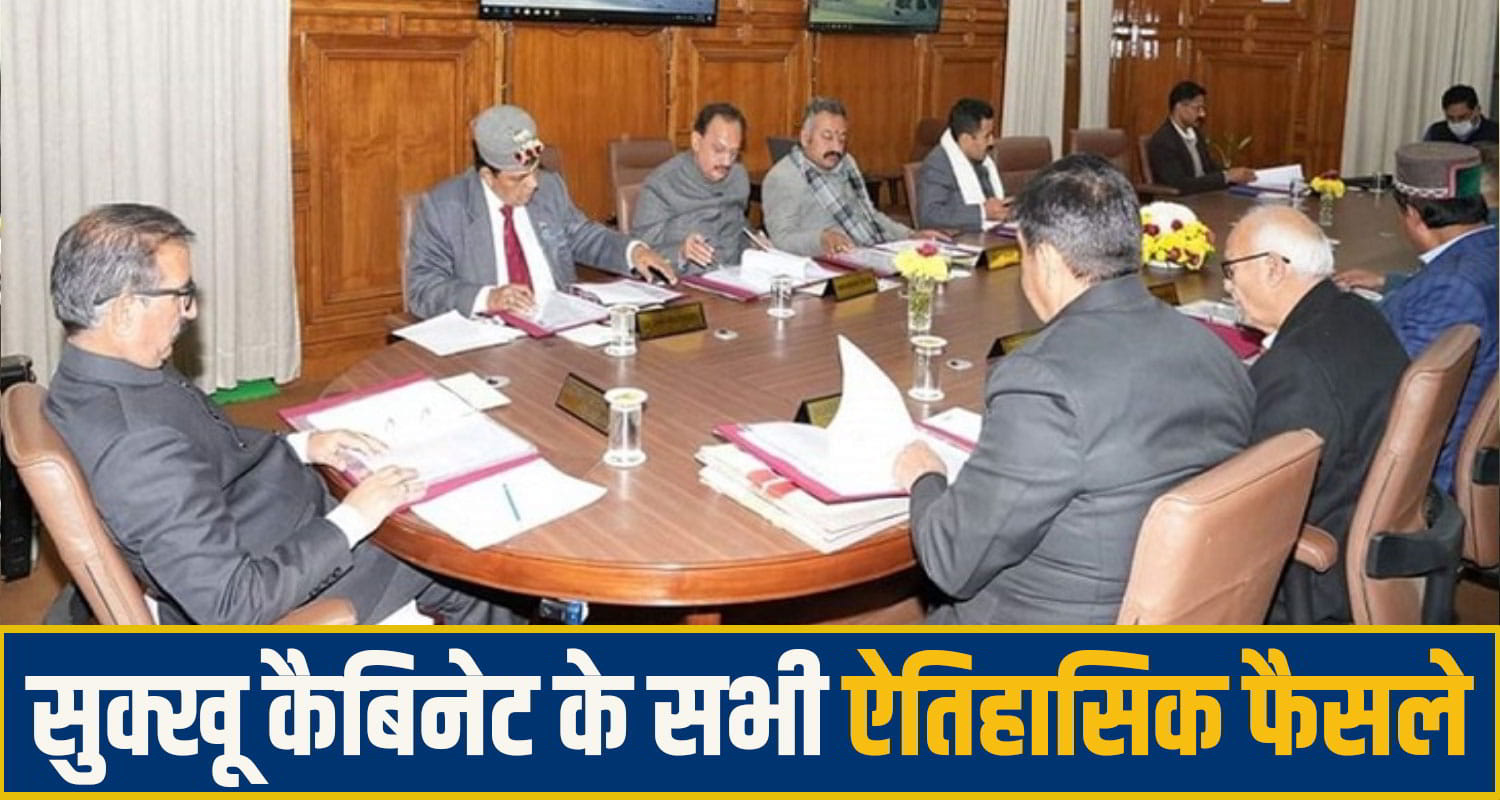 Himachal Cabinet Decisions