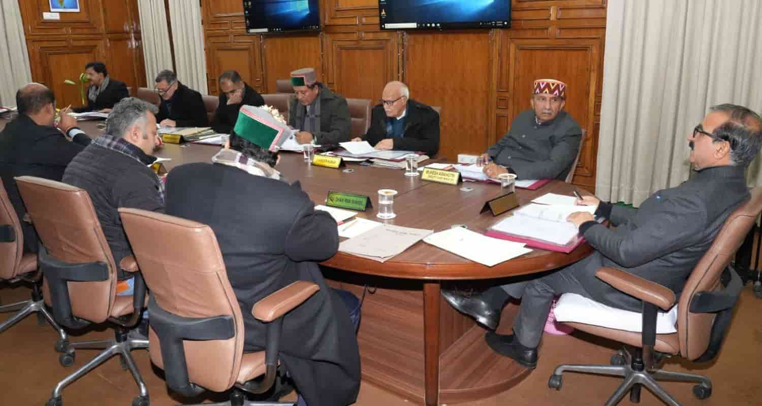 cm Sukhu Cabinet Meeting